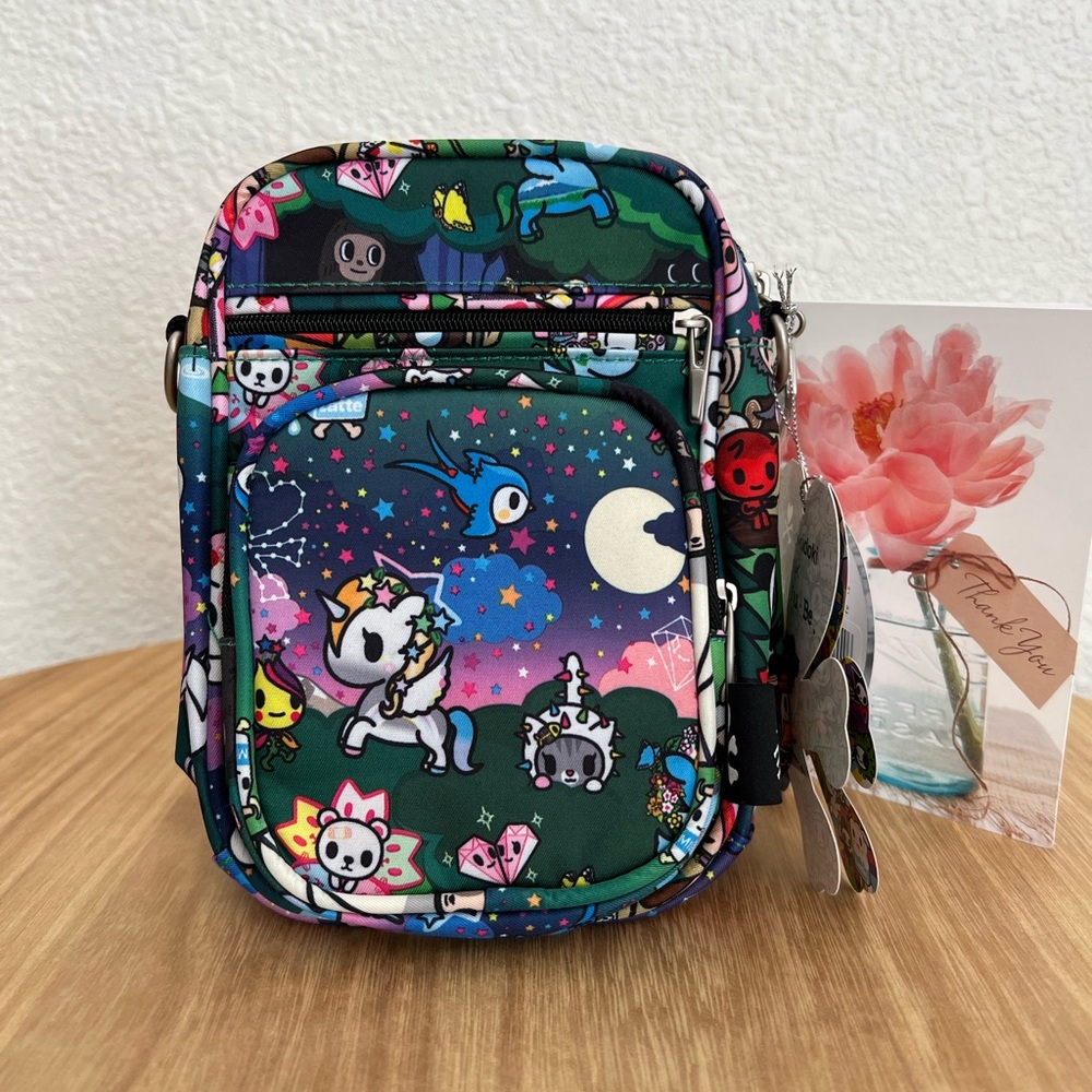 JuJuBe x Tokidoki - Camp Toki, Mini Helix Crossbody Shoulder Bag
